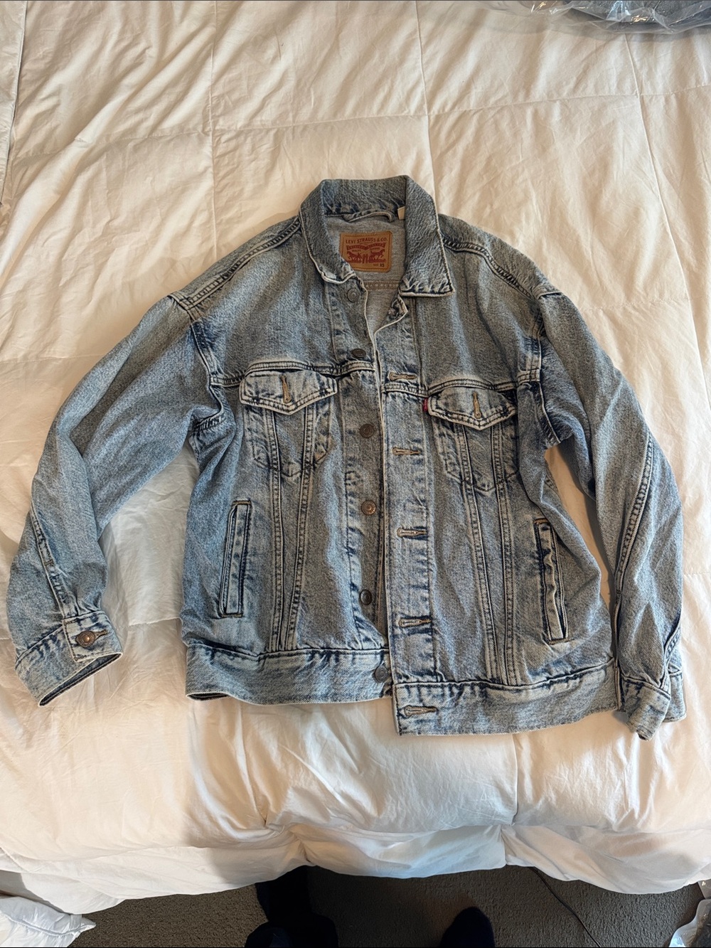 Levi's 100% cotton Light Blue Denim Jacket
